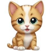 baby cat sticker