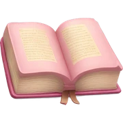 Light pink Bible  sticker