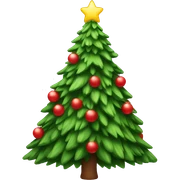 christmas tree sticker