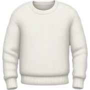 white sweater sticker