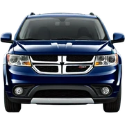 Navy Blue Dodge Journey  sticker