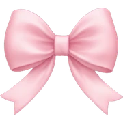 pastell rose bow  sticker