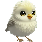 baby bird sticker