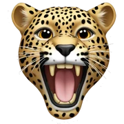 leopard sticker