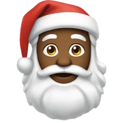 Santa sticker
