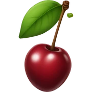 Cherry sticker