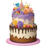 Cake sticker