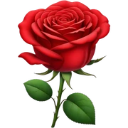 Rose sticker