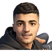 portrait of a young man sticker