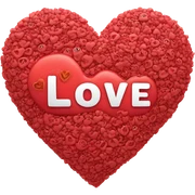 Big love sticker
