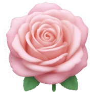 Cœur pastel rose sticker