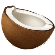 coconut sticker