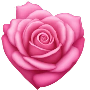 corazón rosa sticker