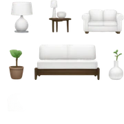 white aesthetic sticker