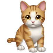 Cat cat sticker