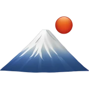monte fuji sticker