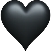 Black Heart  sticker