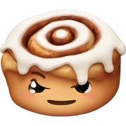 Cinnamon roll sticker