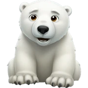 polar bear sticker