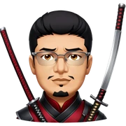 Katana Master sticker