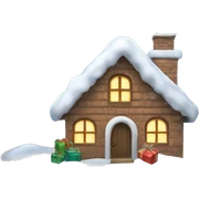Christmas winter sticker