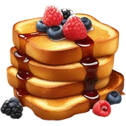 French toast  sticker