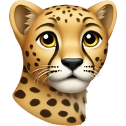 cheetah sticker
