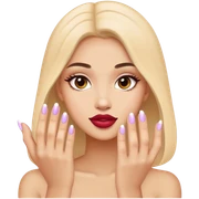 Painted nails  sticker
