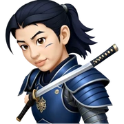 Warrior Samurai sticker