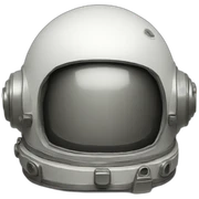 astronaut helmet sticker
