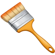 Panit brush from inanimate insanity sticker