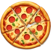 Pizza sticker
