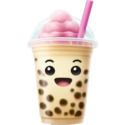 Bubble tea sticker