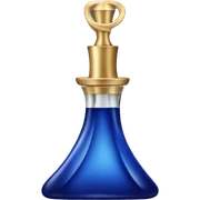 dark blue perfume  sticker