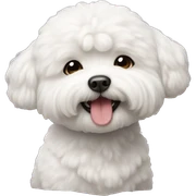 cute bichon sticker