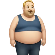fat man sticker