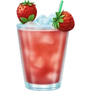 Strawberry frozen cocktail  sticker