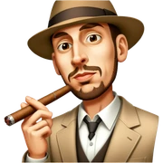 Funny gangster  sticker