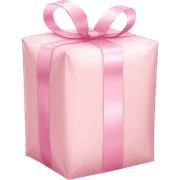light pink package sticker