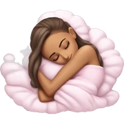 Ariana Grande sleeping sticker