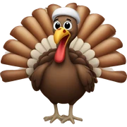 thanksgiving turkey
 sticker