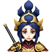 Samurai Leader sticker