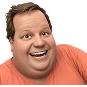 happy boy smiling indoors sticker