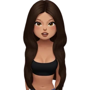 brown-haired girl indoors portrait sticker