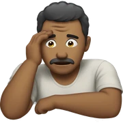 tired sticker