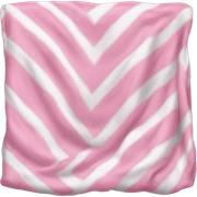 Pink and white blanket sticker