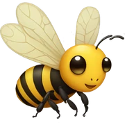 Bee sticker