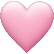 Pink pastel heart  sticker