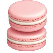 Light pink Macarons sticker