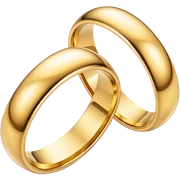 Wedding rings sticker